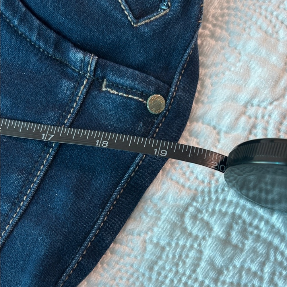 Classic Dark Blue Straight Leg Jeans
